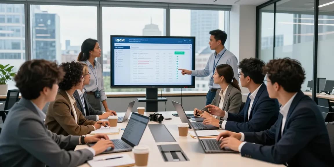 Proactive business IT support in Londor with expert team collaborating in a modern office.