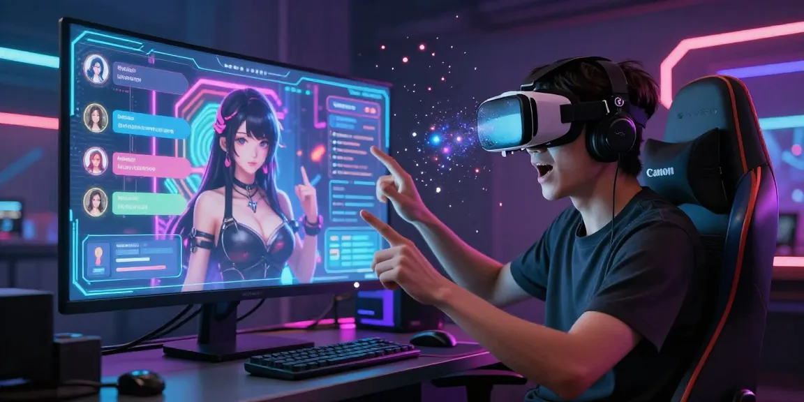 Engaging ai hentai chat scene showcasing immersive interactions with animated characters.
