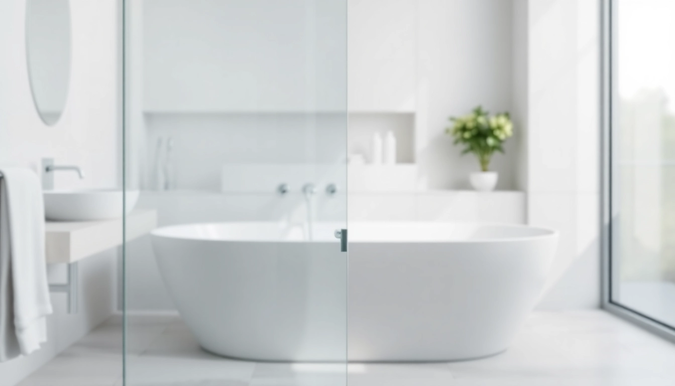 Enhance your space with a stylish shower screen sliding door, showcasing clarity and modern design.