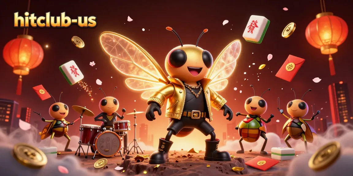 Engage with hitclub-us while experiencing vibrant casino-themed action in an electrifying 3D illustration.