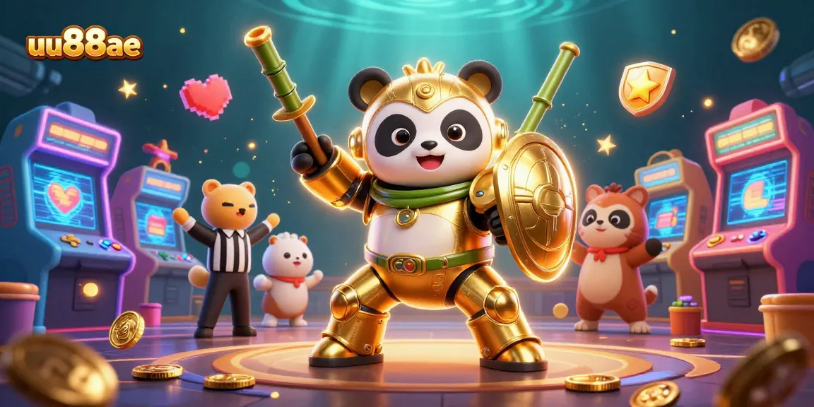 Experience thrilling gaming with uu88ae at a vibrant 3D casino arena filled with excitement.