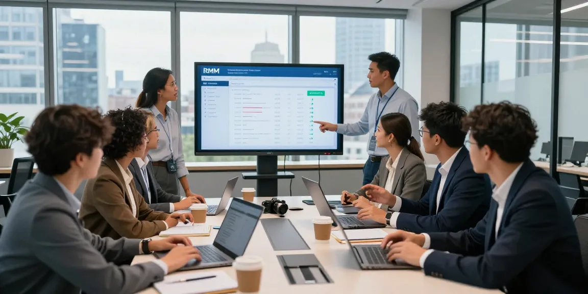 Proactive business IT support in Londor with expert team collaborating in a modern office.