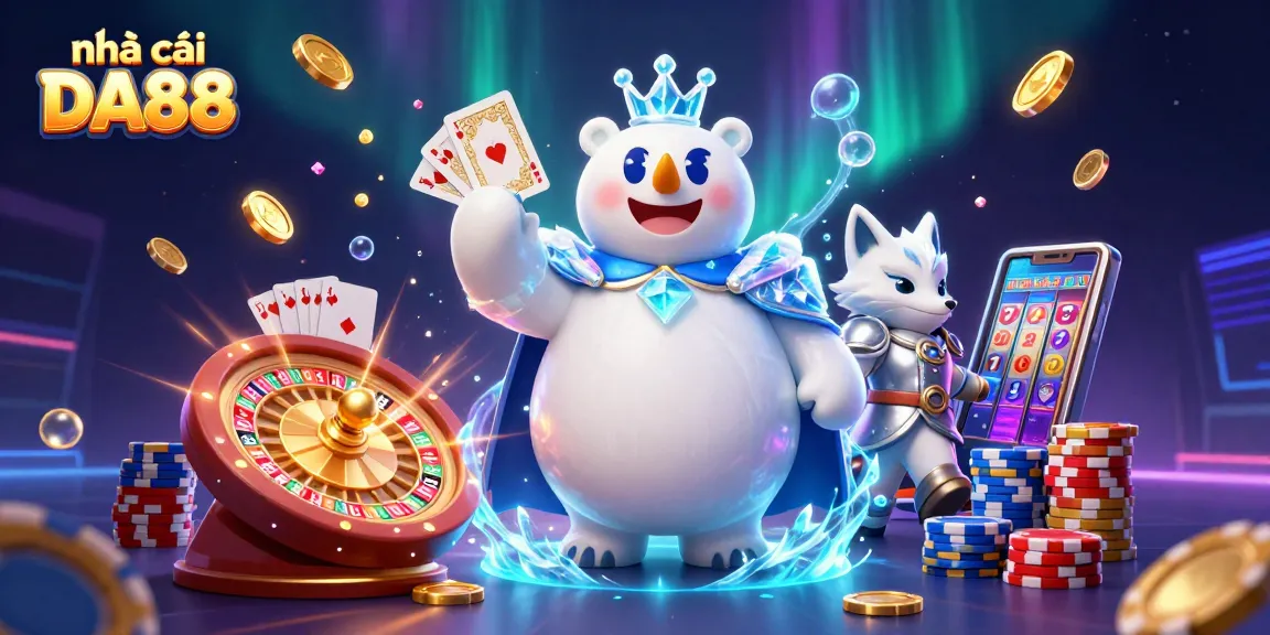 Experience thrilling wins at nhà cái DA88 with interactive casino elements showcasing fun gambling activities.