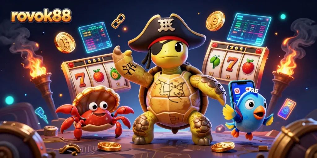 Experience thrilling gameplay with rokok88's vibrant casino adventure featuring dynamic characters and exciting elements!