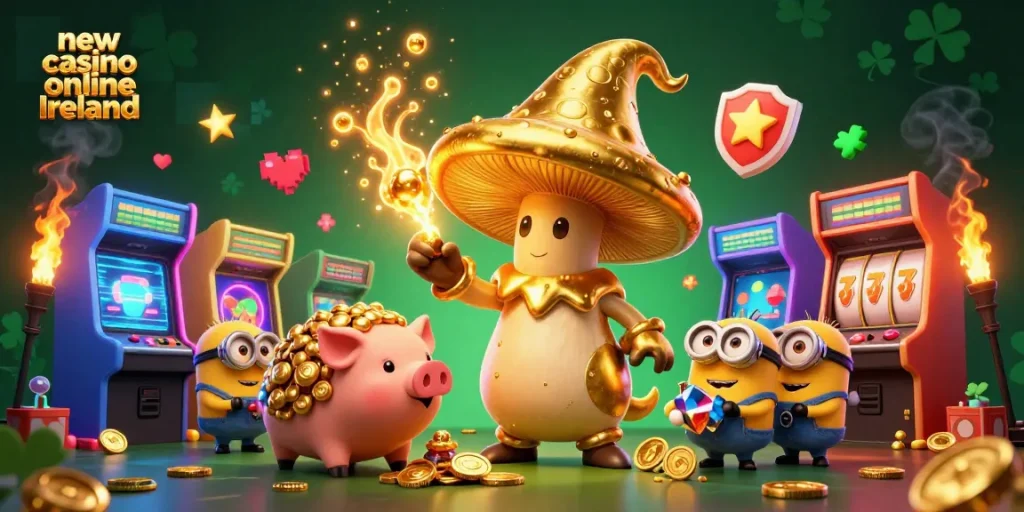 Experience thrilling fun at new casino online Ireland with a magical scene of treasures and gaming.