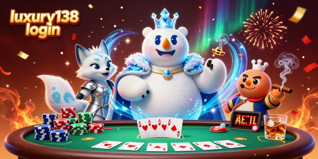 Join the fun with luxury138 login for high-stakes poker gaming and thrilling victories!